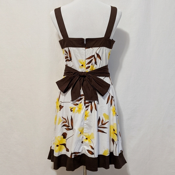 *SOLD* Speechless Retro Style Floral Print Sundress L/13 - Picture 3 of 5